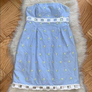 Lilly Pulitzer Strapless Dress